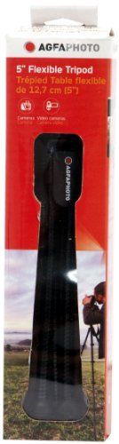 Red Agfa Photo 5 Inch Flexible Mini Tripod